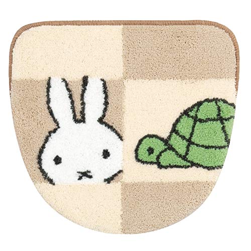 センコー ミッフィー&アニマル トイレふたカバー 洗浄用 ベージュ 65787