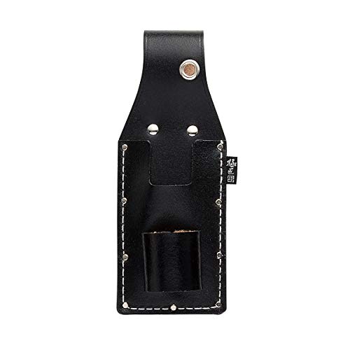 Aprons - 極匠 黒革 スクレーパー・ローラー差し GK-SCR