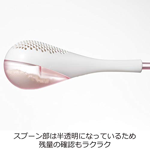 La chic ラ・シックのオークス レイエ ムダなくまぶせる粉ふるい ピンク 日本製 LS1534｜アングル3