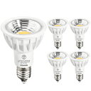 5.5W LED電球 E17口金 電球色2700K、5060W形相当LEDハロゲン電球、LEDスポットライトCRI95 明るさ550 送料 無料