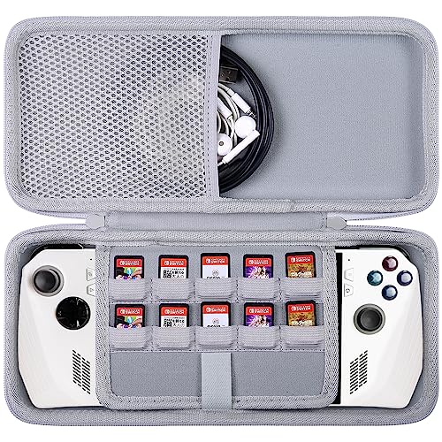 ASUS ROG ALLY エイライ RC71L ゲーミングPC 専用収納ケース ROG ALLY バッグ グレーホワイト（ケースのみ 送料　無料