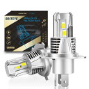 車用ヘッドライト H4 LED バルブ爆光 Hi/Lo切り替 6500Kホワイト 新基準車検対応 一体型LEDヘッドライト 最強ルー 送料 無料