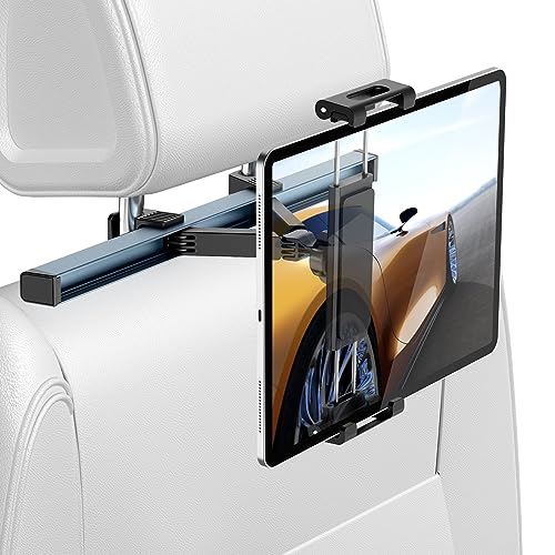 タブレット ホルダー 車載ホルダー iPad ヘッドレストホルダー 後部座席用 伸縮アームスタンド スマホ ホルダー 360度回転 4 送料　無料
