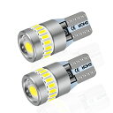 T10 LED ポジションランプ 爆光 ホワイト 超集光レンズ内蔵 超拡散角360° W5W LED バルブ 汎用 12V 車用 ラ 送料 無料