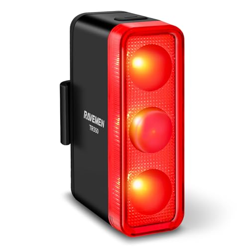 TR350 テールライト リアライト ブレーキセンサー＆自動オンオフ 350ルーメン 6つ調光モード 3つ高輝度LED 最大39時間 送料　無料
