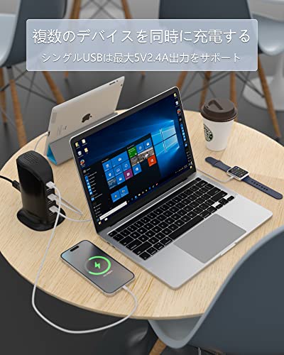 2 個USB C 充電器 20W 耐久性のあるデュアルポート QC+PD 3.0 ACアダプター IPHONE16 充電器 急速充電器 TYPE-C USBコンセント IPAD/IPHONE/ANDROID/AIRPODS SERIES など多機種対応
