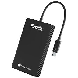 Thunderbolt 3 NVMe SSD ドライブ 512GB、読み書き転送レート 2400MBs/1800MBs までサポー 送料　無料