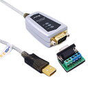 USB to RS422 RS485 シリアル ポート コンバーター アダプター ケーブル 0.5m FTDIチップセット内蔵 Wi 送料 無料
