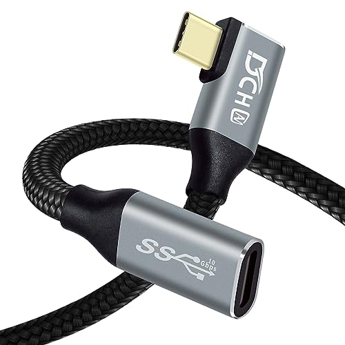 USB TypeC 延長 ケーブル 1m L字 PD対応 100W 20V 5A 超急速充電 4K 60Hz 映像出力 USB C 送料　無料