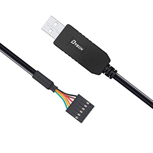 USB TTL シリアル 変換 ケーブル 3.3V 1m FTDI チップセット 6ピン 2.54mm ピッチ メス コネクタ FT 送料　無料