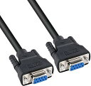 RS232C シリアル ストレートケーブル 1.5m メスメス 送料 無料