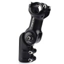 バイクステム 25.4mm 31.8mm自転車ステム ライザーアダプター 120度調整可能 ハンドルバーステムエクステンダー マウン 送料 無料
