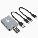 Type Aカードリーダー USB C、デュアル