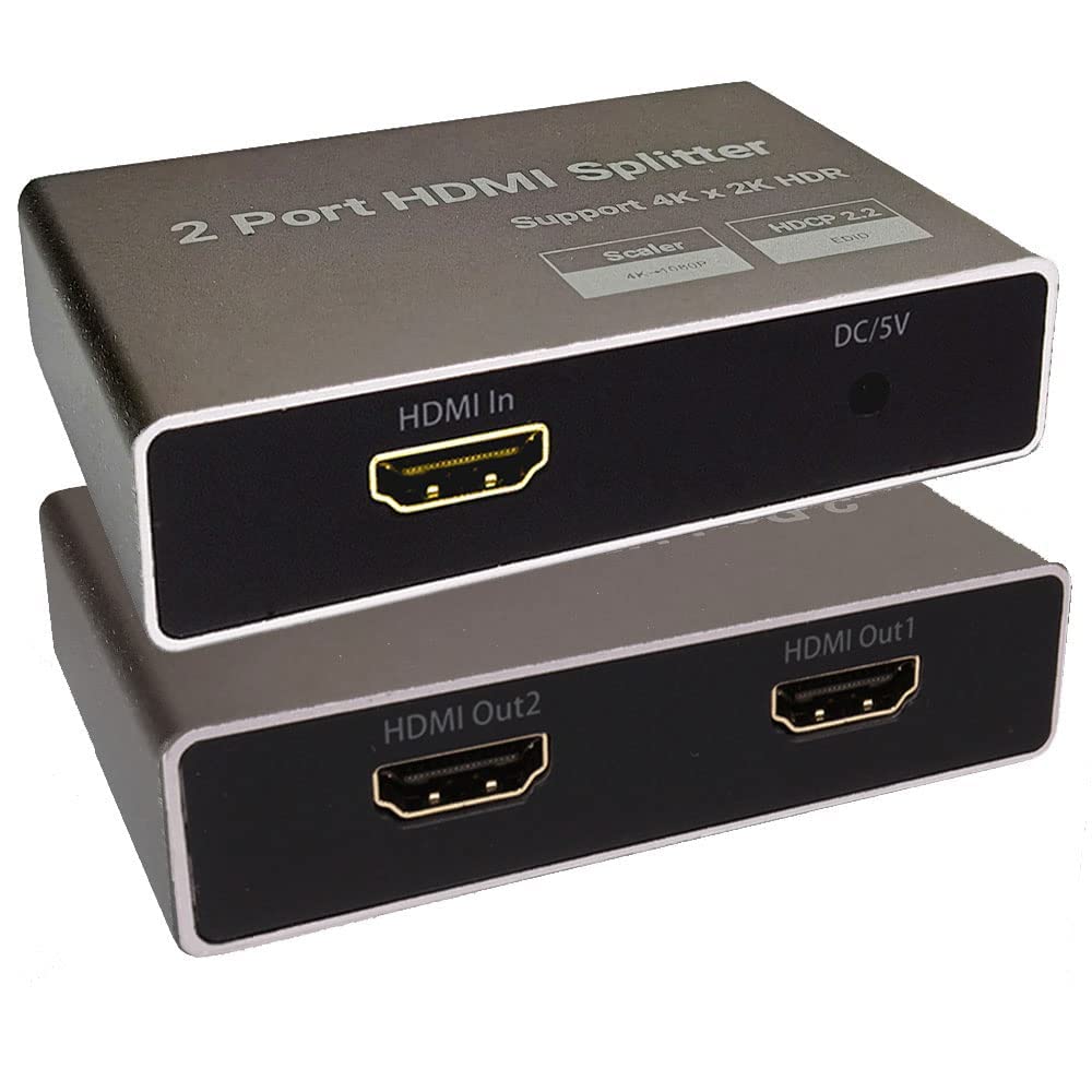 HDMI 分配器 1入力2出力 4K 60Hz HDR HDMI2.