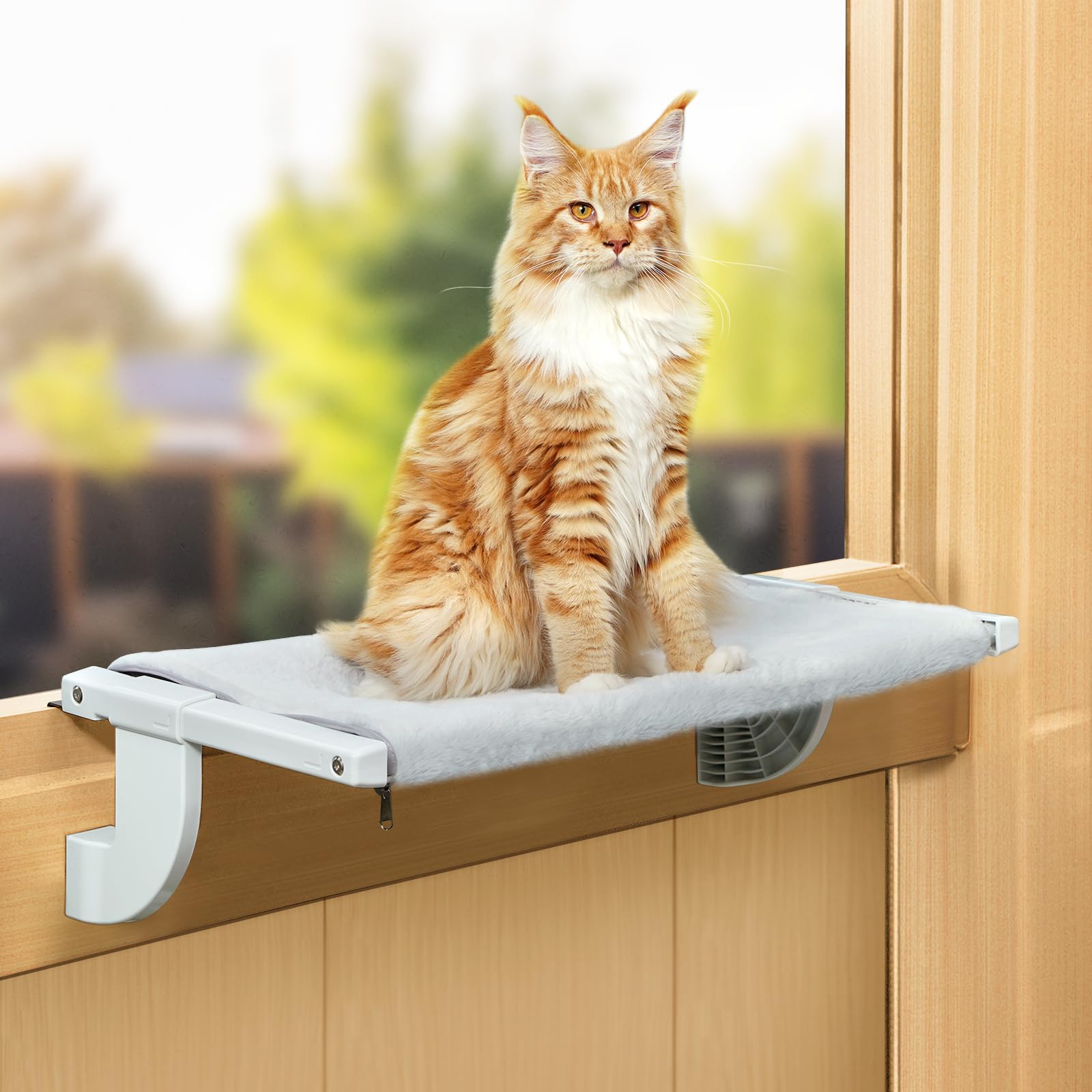 掛け式猫ハンモック ねこハンモック 猫ベッド 窓掛け式 ベッド 棚掛け ねこ はんもっく ねこソファ 猫..