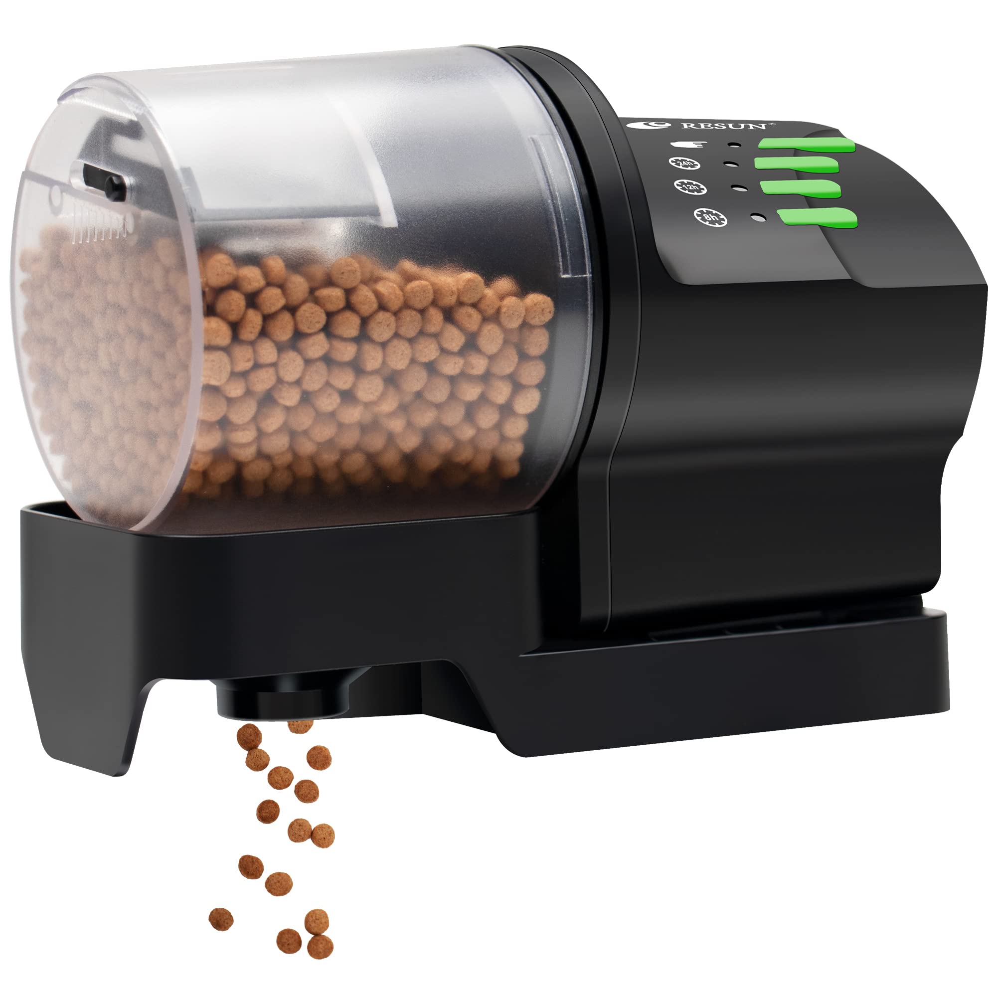 自動給餌器 魚 アクアリウム オートフィーダー 水槽 タイムフィーダー 電池/プラグインで動く 餌やり器..