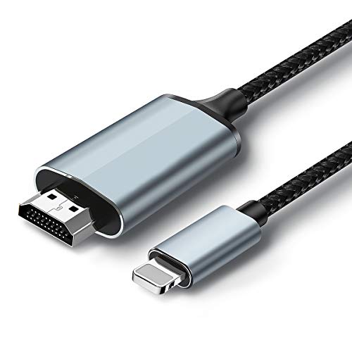 HDMI֥ iPhone hdmiѴ֥2m AVѴץ iPhone/֥åȤƥӽ 饤ȥ˥ H ̵