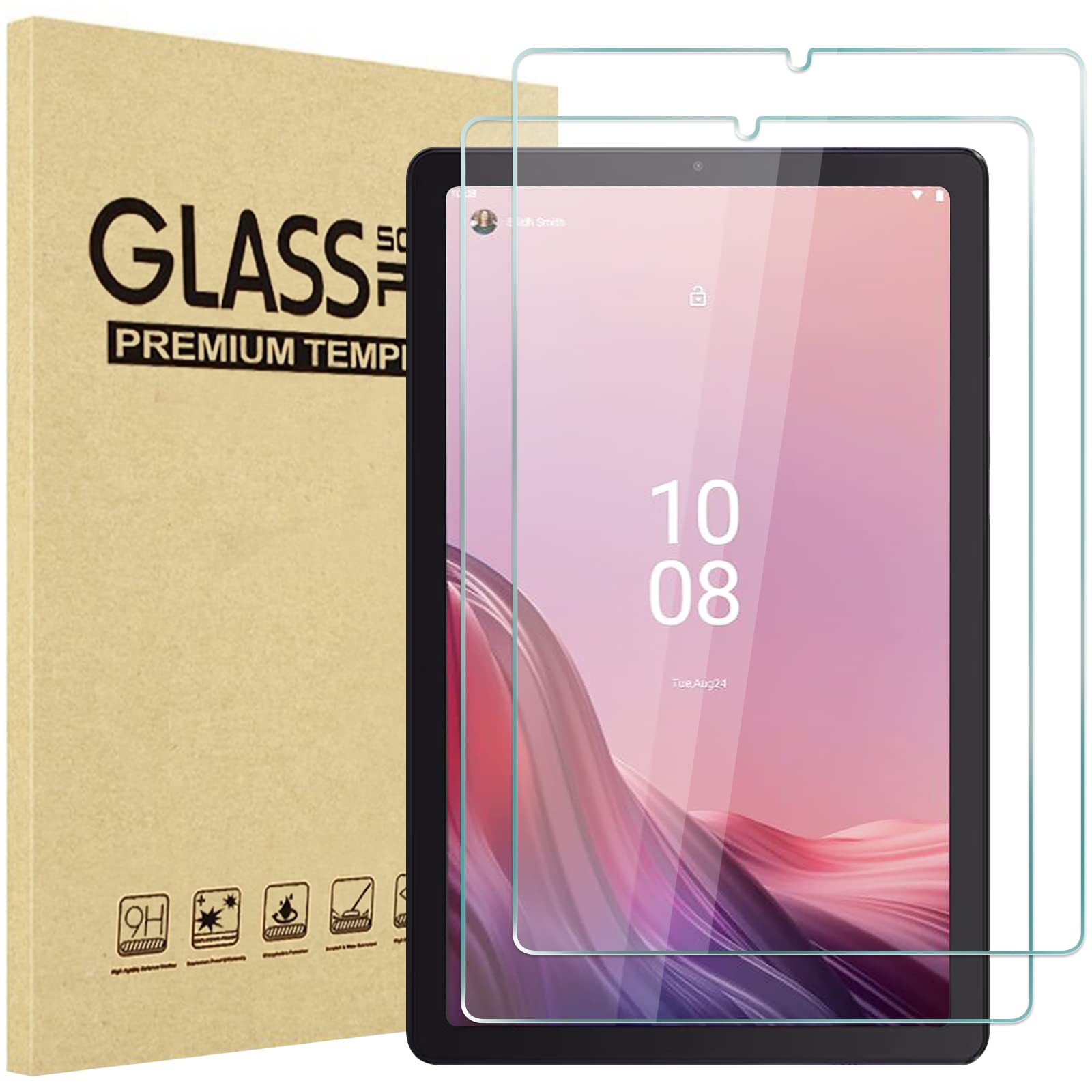 ・ PC08363909・??適用機種: Lenovo Tab M9 発売（ZAC30178JP）/NEC LAVIE Tab T9 発売（T0975/GAS TAB09/H01 TAB09/H02）、他のモデルには対応しません。ご購入前にモデル番号をご確認いただきます。・??9H硬度と超HD透明度。・??超薄型（厚さ0.33mm）で快適なタッチ感； 丸みのエッジがピッタリと貼ります。・??気泡なし、設置が速くて簡単; 高品質なシリコン接着剤を使用するため、きれいに取り外せます。・??傷つきにくい、 耐衝撃、 耐油性、 耐指紋。