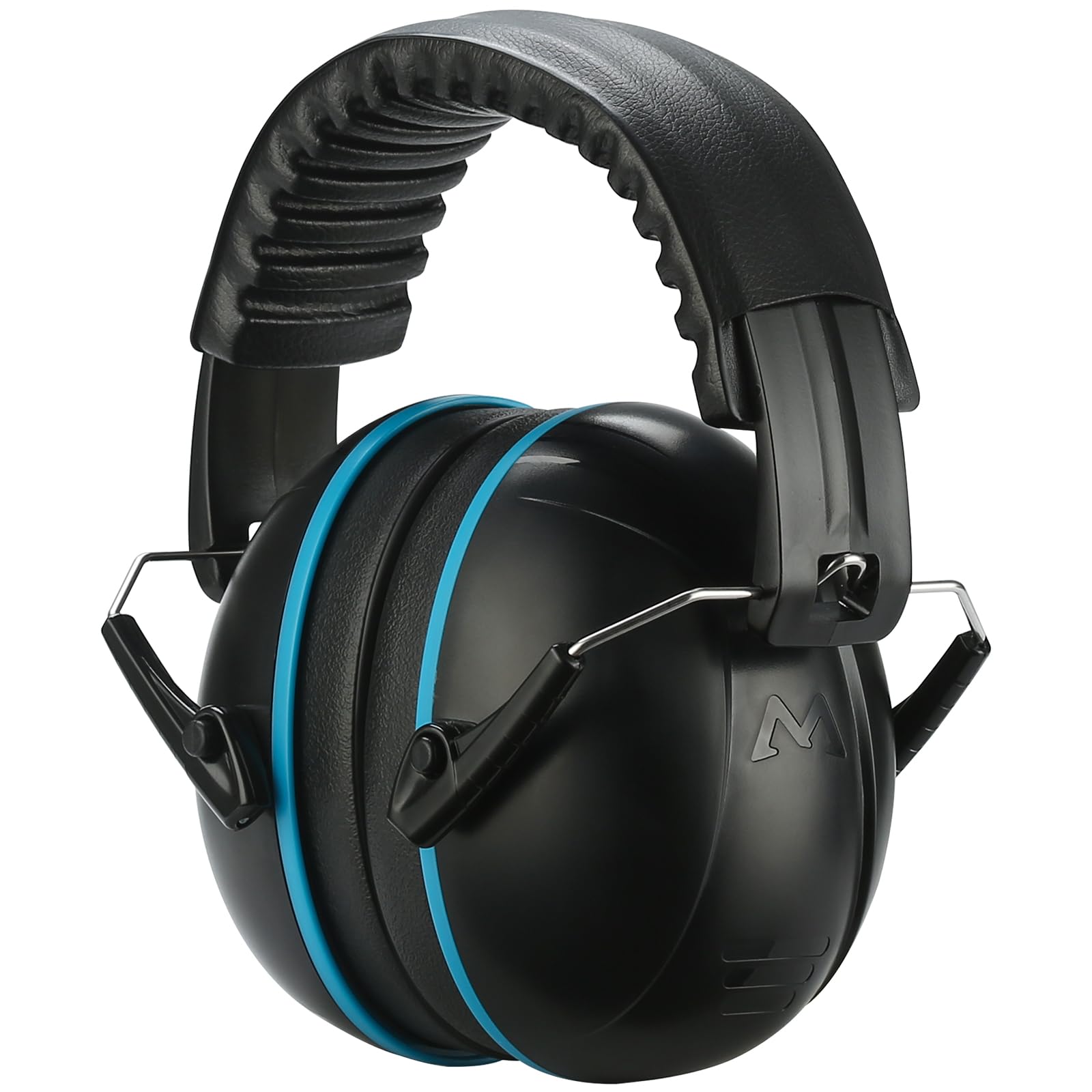 キッズ/大人兼用 騒音防止の安全イヤーマフ、遮音 聴覚過敏 調整可能なヘッドバンド付き 耳カバー 耳あて 聴覚保護ヘッドフォン ブル 送料 無料