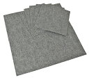 ワタナベ工業 国産タイルカーペット 吸着ぴたマット ループ 9枚組 30X30cm グレー 送料 無料
