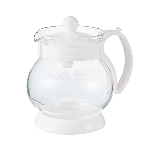 HARIOハリオ ジャンピングリーフP・350 実用容量350ml ホワイト JPP35W 送料　無料