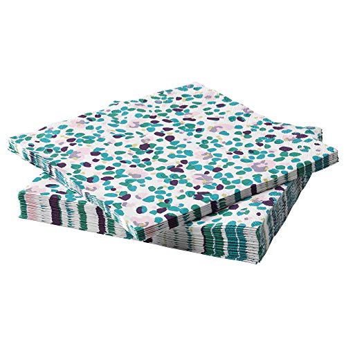 IKEA/イケア　TACKSAMHET：ペーパーナプキン33×33cm　30枚セット　マルチカラー （903.428.86） 送料　無料のサムネイル