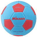 ミカサMIKASA スマイルサッカーボール 4号小学生向けマシン縫い ブルー/レッド STPEF4SBLR 推奨内圧0.20~0.30 送料 無料