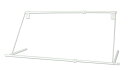 HEIAN SHINDO 伸縮式エアコンハンガー 室内物干し 幅80~109cm 高さ40cm 耐荷重5kg ホワイト ACH2 平安 送料 無料
