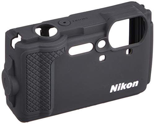 Nikon シリコンジャケット CFCP3 BK ブラックNikon デジタルカメラ COOLPIX W300用 送料　無料