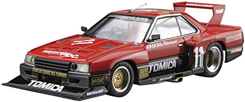 青島文化教材社 1/24 ザ・モデルカーシリーズ No.11 ニッサン KDR30 スカイラインスーパーシルエット 1982年式 プラ 送料　無料