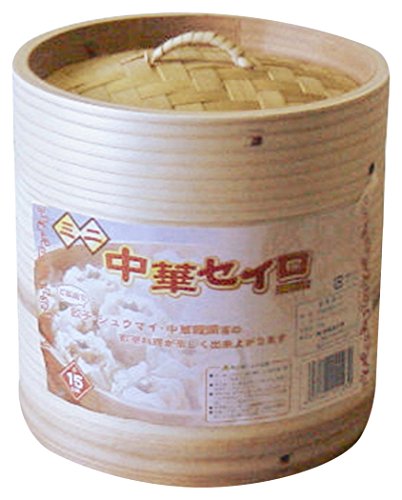 市原木工所 せいろ 蒸し器 ミニ中華セイロ 2段セット 直径15×13.8cm CS152S 送料　無料