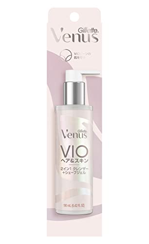 ヴィーナス VIOヘア&スキン 2 イン1 クレンザー+シェーブジェル 190mL 送料 無料