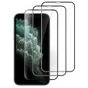 iPhone 11 Pro/iPhone X/iPhone XS 5.8インチ専用 全面保護黒縁フィルム 9H強化ガラスフィルム ケ 送料 無料(4)