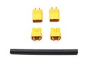 スクエア XT30コネクター オス&メス2ペア SGC79 送料 無料