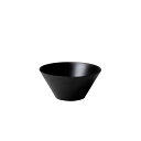 ideaco イデアコ 中鉢 ボウル ブラック 15cm usumono bowlウスモノ ボウル 送料 無料