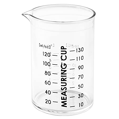 アンドエヌイー&NE 大さじ小さじが計れる耐熱計量カップ 130ml nikii ミニ 計量カップ キッチン用品 小さい 少量 計量 送料　無料