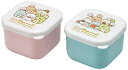 スケーターSkater ミニ シール容器 保存容器 おかず入れ 130ml 2個組 すみっコぐらし あつまるんです MO1WAGA 送料 無料