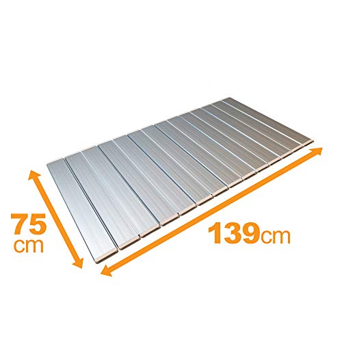 東プレ 折りたたみ 風呂ふた 抗菌 Ag+ メタリックグレー 75×139cm L14 送料　無料