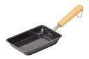 パール金属 卵焼き 鉄フライパン 10.5×16cm IH対応 お弁当用 玉子焼き器 鉄職人 HB906 送料 無料