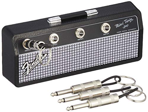 PLUGINZ Fender Mini Twin Amp Jack Rack アンプヘッド型キーハンガー キーチェーン4本付き 送料 無料