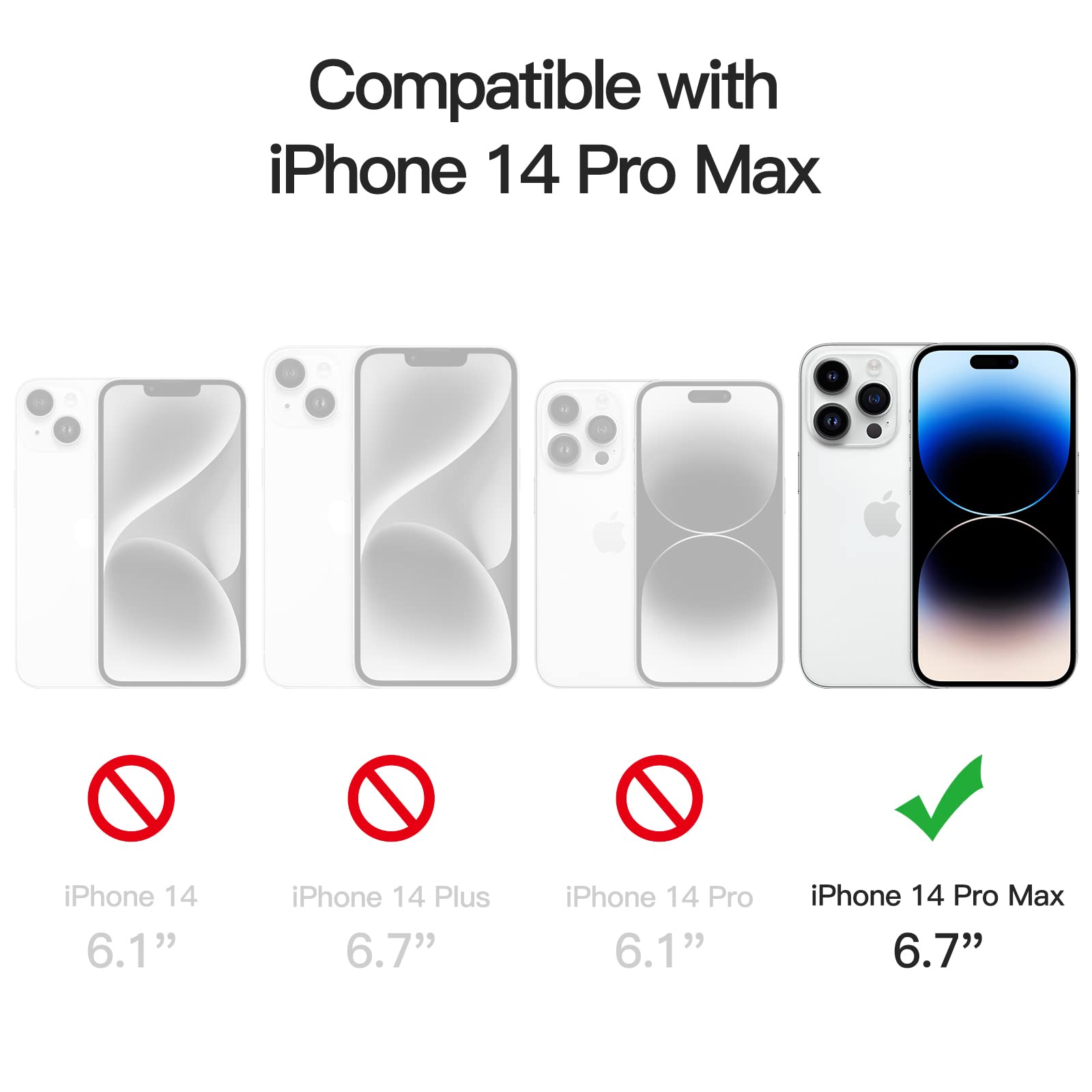 iPhone14ProMax 6.7������� 14 Pro Max �����ݸ�ե���� 9H�������饹�ե���� �������˴��Ĥʤ� HD ������̵��