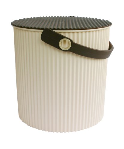 八幡化成 フタ付きバケツ オムニウッティ アイボリー L 10L sceltevie omnioutil スカンジナビアン 228..