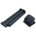 カール事務器 ゲージパンチ 穴あけパンチ 手帳用 A5 バイブル ミニ マイクロ5 対応 リフィルメーカー 5枚 ブラック 日本メーカ 送料 無料