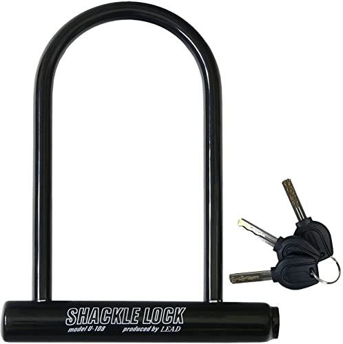 リード工業LEAD シャックルロック ブラック 108×205mm U108 送料　無料