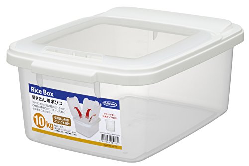 岩崎工業 引き出し用米びつ 10kg クリア B2897PN 送料　無料