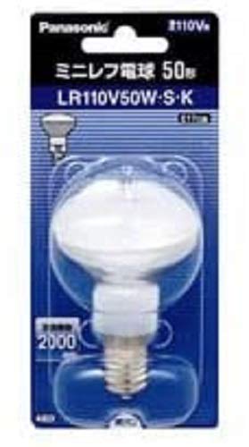 ѥʥ˥å ߥ˥ŵ 110V 50W E17 50mm ۥ磻 LR110V50WSK ̵