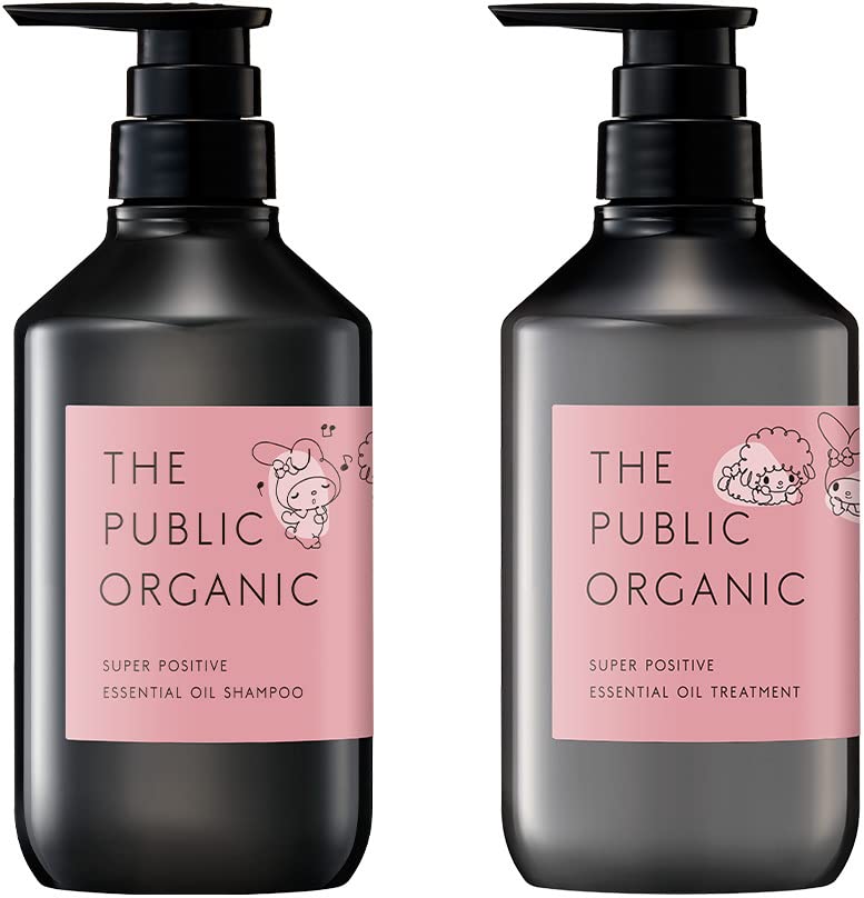 《 サンリオ キャラクター コラボ 》 ザ パブリック オーガニック シャンプー & トリートメント お試し容量セット スーパー ポ 送料　無料