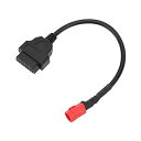 Yctze OBDケーブルコネクタ、オートバイ用16ピンから6ピンのOBDケーブル診断スキャナーアダプタ 送料 無料(2)