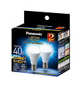 パナソニック LED電球 プレミア 口金直径17mm 電球40W形相当 昼光色相当4.0W 小形電球・全方向タイプ 2個入り 密閉器具 送料 無料