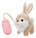 イワヤIWAYA リモコンでおさんぽ ぬいぐるみ ピョンピョンロッピー 電池で動くぬいぐるみ 31581 送料 無料